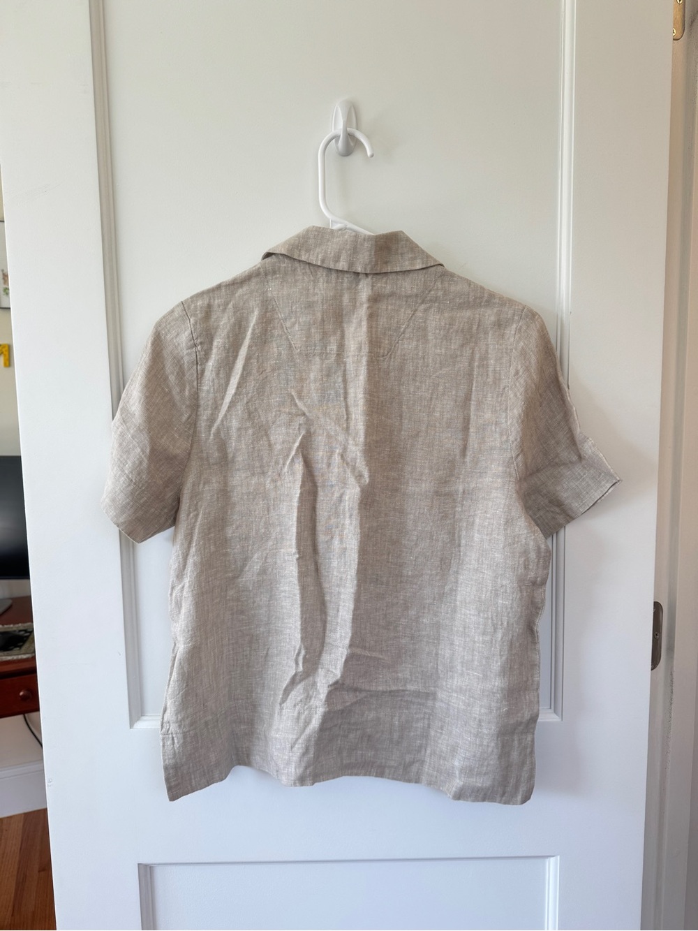 Quince Linen Short Sleeve Shirt - Picture 5 of 6